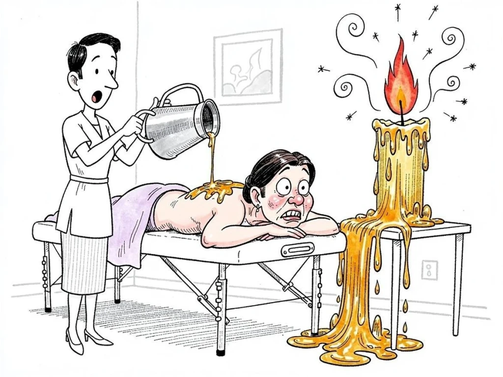 Masaż świecą aromaterapeutyczną